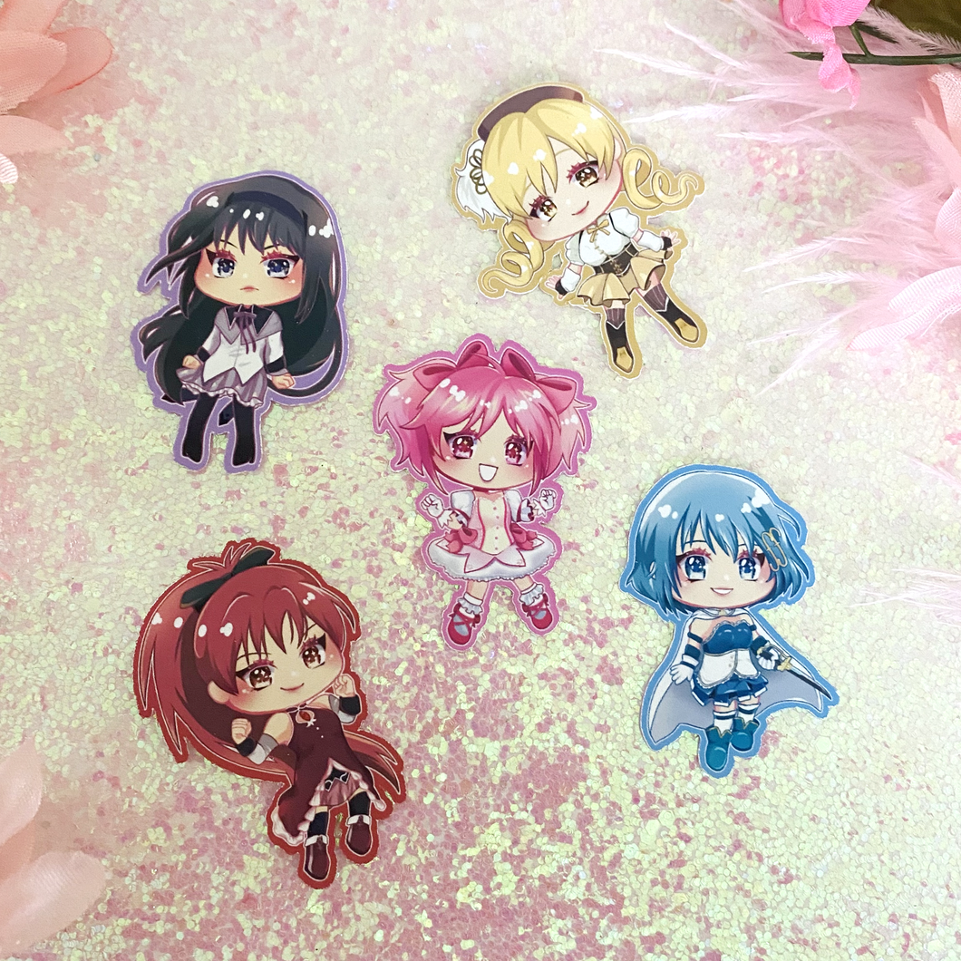 Tiny Madoka Magicka Sticker Set